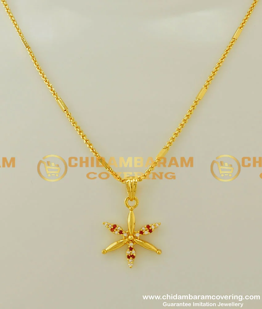 Latest gold pendant on sale designs for female images